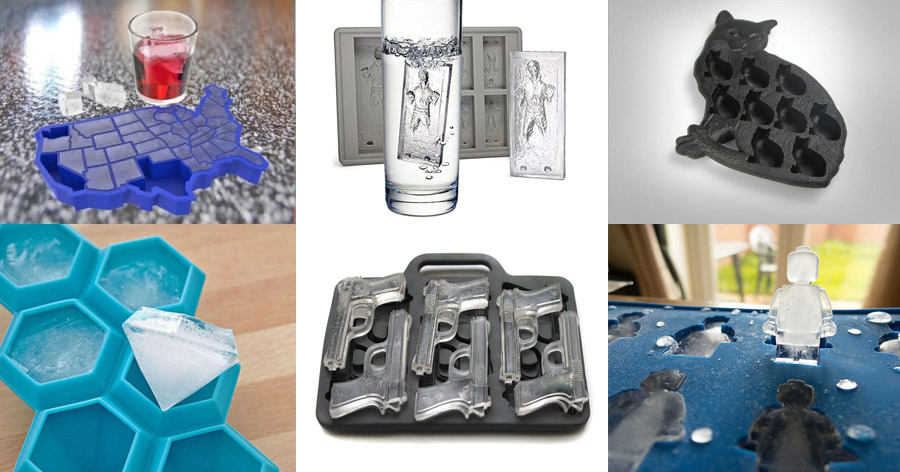 21 Creative and Interesting Ice Tray Designs - Design Swan