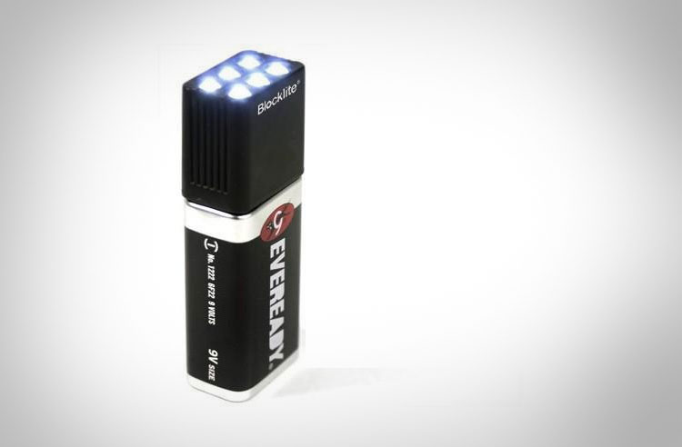 9v Battery Flashlight