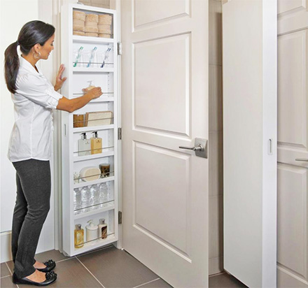 Cabidor: A Hidden Cabinet System That Installs Onto Any Door