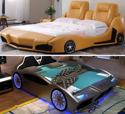 Apparently There's Now Adult Race Car Beds That Can Fit Queen and King Size Mattresses