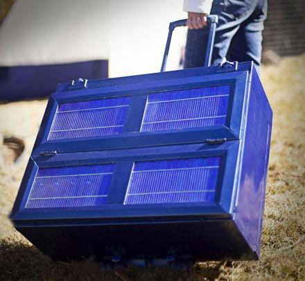 Anywhere Fridge: Collapsible Solar Powered Refrigerator