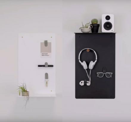 Artifox Minimalist Wall Shelf Lets You Create Your Own Shelf Arrangement