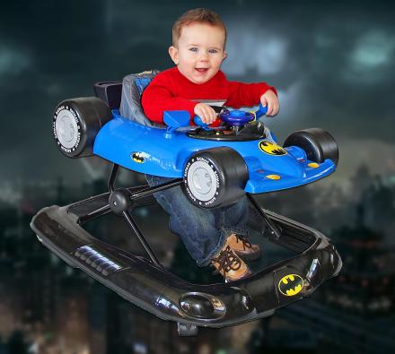 Baby Batman Walker Lets Your Kid Drive The Batmobile