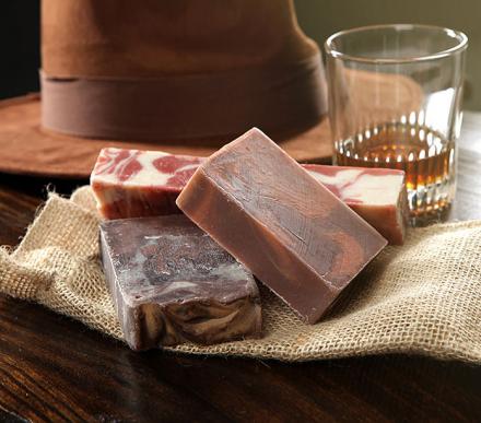 Bacon, Whiskey, Coffee Scented Soaps