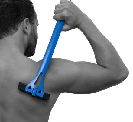 BaKBlade Is an Extra Long Shaver To Shave Your Own Back
