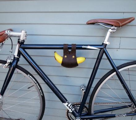 You Can Now Get a Leather Banana Holder For Your Bicycle