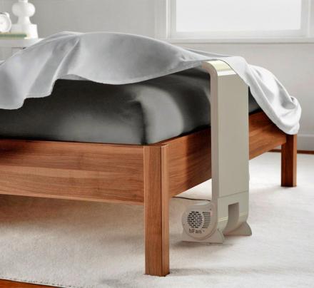 This Genius Bed Fan System Keeps You Nice and Cool Under Your Bed Sheets