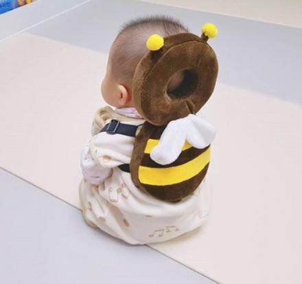 These Animal Shaped Baby Backpacks Protect Babies Heads If They Fall Over