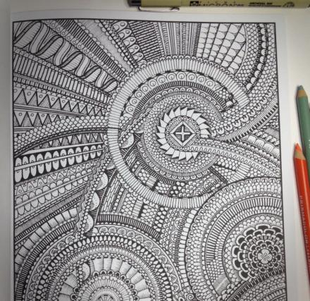 This Guy Made a Coloring Book That's Pretty Much Impossible