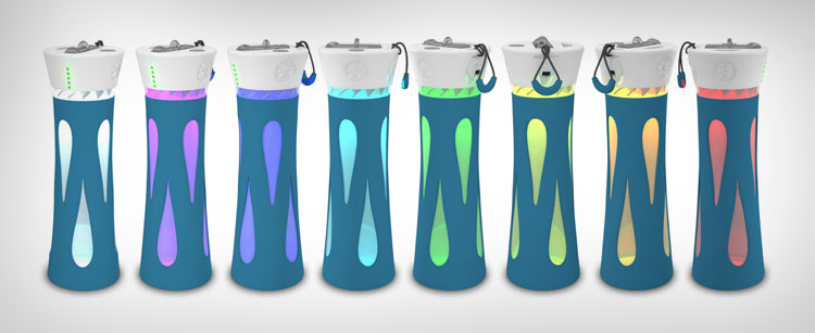 BlueFit Smart Water Bottle