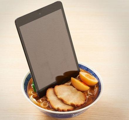 Bowl Of Ramen Noodles Phone and Tablet Dock