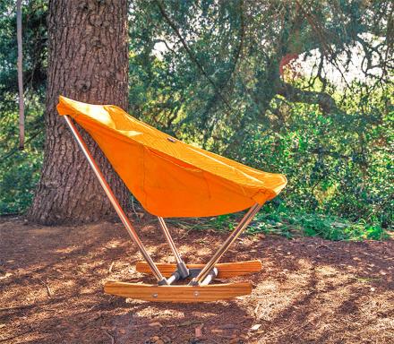 Evrgrn Campfire Fold-Out Rocking Chair