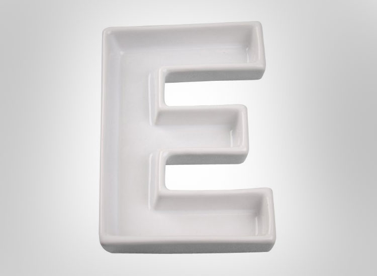 Ceramic Letter Dishes 2