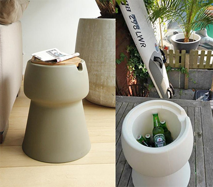 Champ Stool: A Chair That Doubles as a Cooler