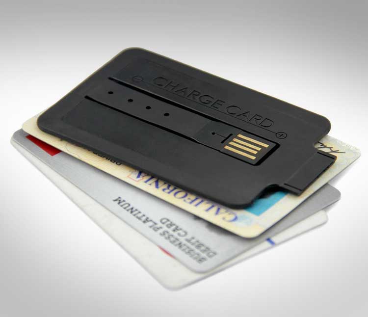 Charge Card Credit Card Sized Phone Charger 3