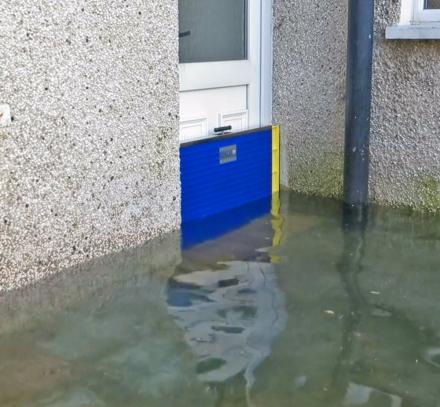 Dam Easy Is a Flood Barrier That Installs Right In Your Doorway