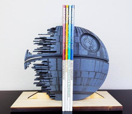 These Star Wars Death Star Bookends Are a Perfect Addition To Any Geeky Room