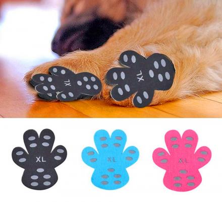There Are Now Dog Pad Grips That Prevent Your Pooch From Slipping On Hardwood Floors