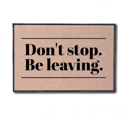 Don't Stop, Be Leaving Doormat Is The Proper Way For Journey Fans To Turn Away Solicitors