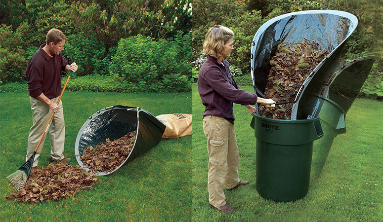 Easy Leaf Bag Loader 1