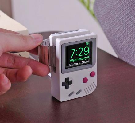 Elago W5 Apple Watch Stand Turns Your Smart Watch Into A Game Boy
