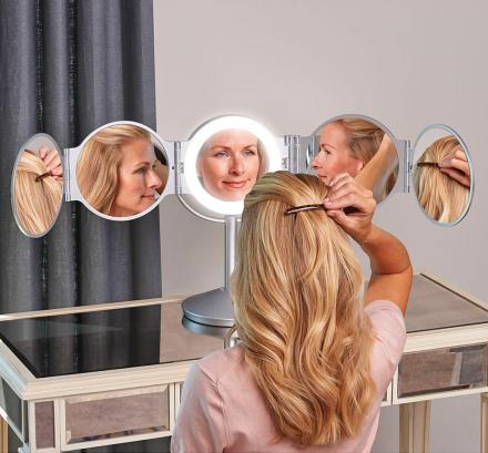 Every Angle LED Lighted Mirror