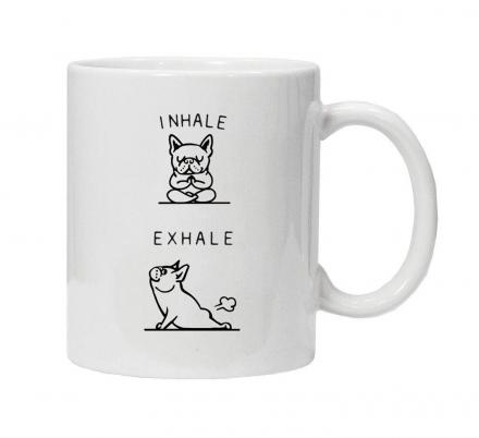 Every French Bulldog Owner Needs This Farting Frenchie Coffee Mug