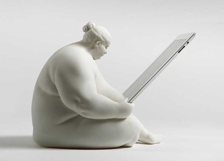Fat Naked Lady iPad Dock 1