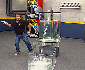 Flex Tape: Extreme Tape Instantly Fixes Cracks, Holes, Tears (Even Underwater)