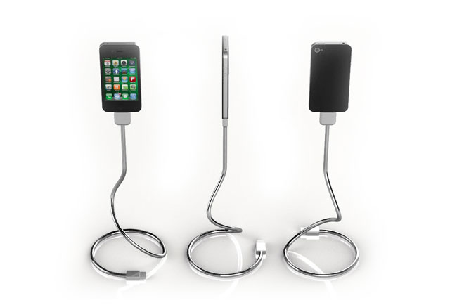 Flexible iPhone Stand and Charger