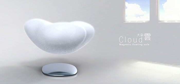 Floating Cloud Magnet Sofa 1
