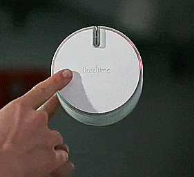 Flosstime: Auto Floss Dispenser Attaches Right To Your Bathroom Mirror