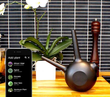 Freiya Is a Smart Watering Can That Reminds You When To Water Your Plants
