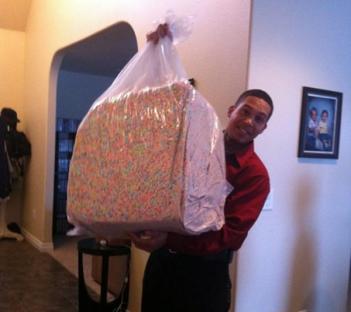 Giant Bag Of Lucky Charm Marshmallows Giant Bag Of Lucky Charm Marshmallows