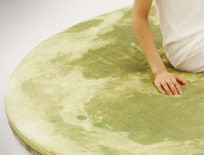 Giant Moon Floor Pillow
