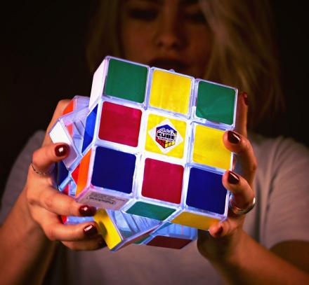 Giant Rubik's Cube Light