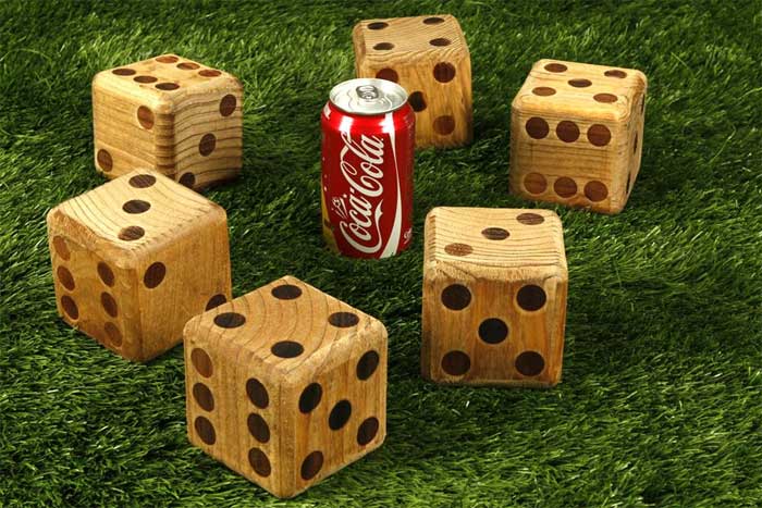 Giant Yard Dice 1