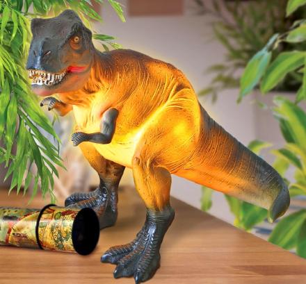 Glowing Dinosaur Table Lamp - T-Rex Night-Light