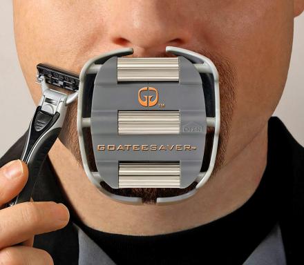 Goatee Saver Helps You Shave a Perfect Goatee Every-Time