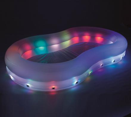 H2OGO! ColorWave: An Illuminated Color Changing Inflatable Pool