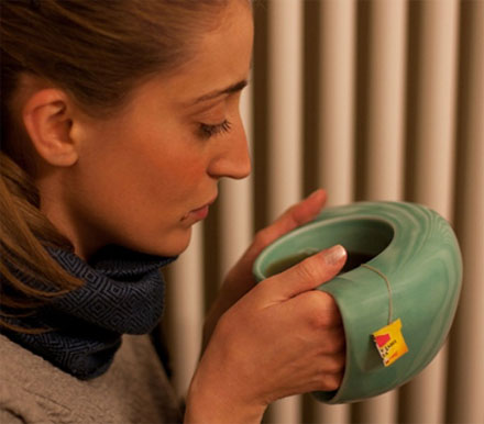 Hand Warming Coffee Mug