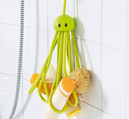 Hanging Octopus Shower Caddy Holds Your Stuff In The Shower