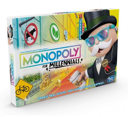 Hasbro Has Come Out With Monopoly for Millennials Board Game