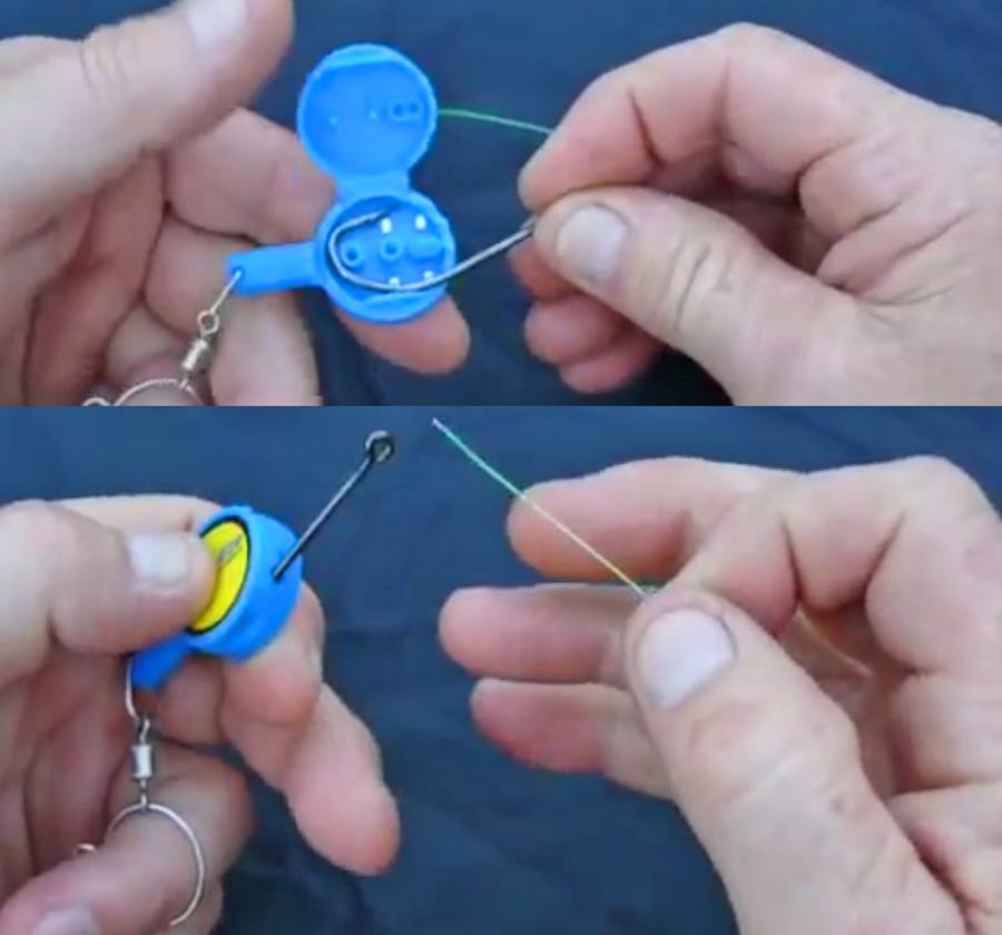 Hook Eze An Easier And Safer Way To Tie Hooks Onto Your Fishing Line