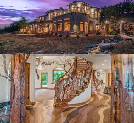 This Incredible Oregon Home Is Filled With Tons Of Custom Handcrafted Wood Carvings