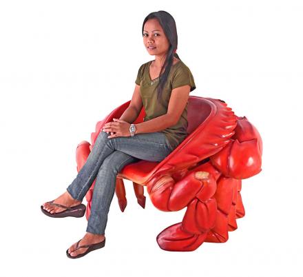This King Crab Lounge Chair Might Be The Weirdest Chair You Can Buy