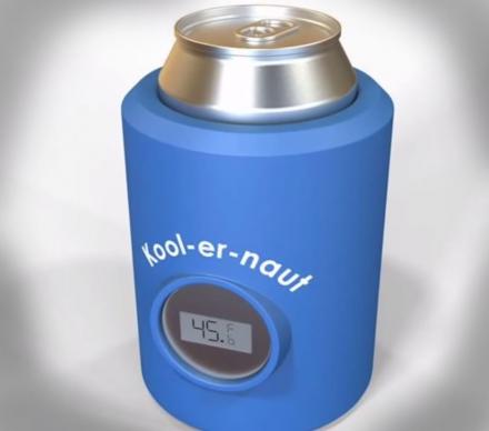 Koolernaut Is a Beer Koozie With A Thermometer