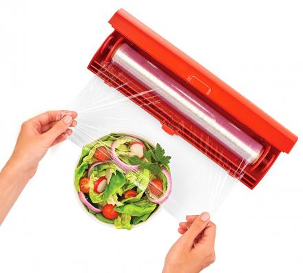 Kuhn Rikon Fast Wrap - The Easiest Way To Use Plastic Wrap