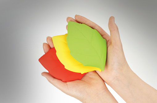 Leaf Shaped Silicone Pocket Cup 5