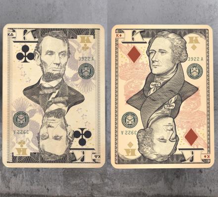 Legal Tender Playing Cards - Playing Cards Inspired By World Currencies